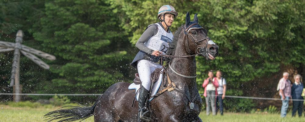 Frankie Thieriot Stutes and her equine partner, Chatwin