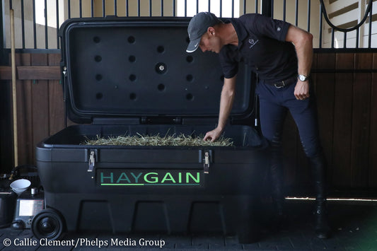 Andrew Welles Teams Up With Haygain Ahead of 2020 Winter Equestrian Festival