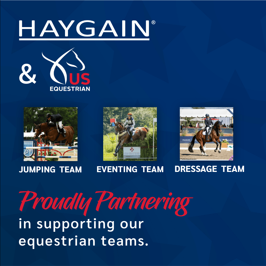 Haygain & USEF: Going for the Gold Standard in Horse Health