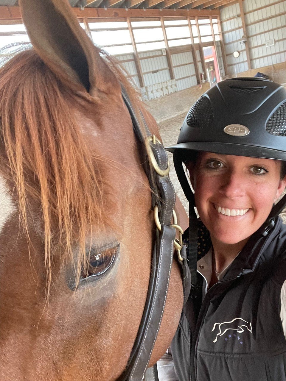 Hay Steamer is a Happy, Helpful Surprise at Starfish Equine Rescue