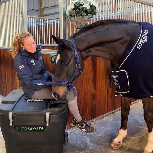 Mollie Summerland: Luhmühlen champion ups her horses’ respiratory health routine with Haygain